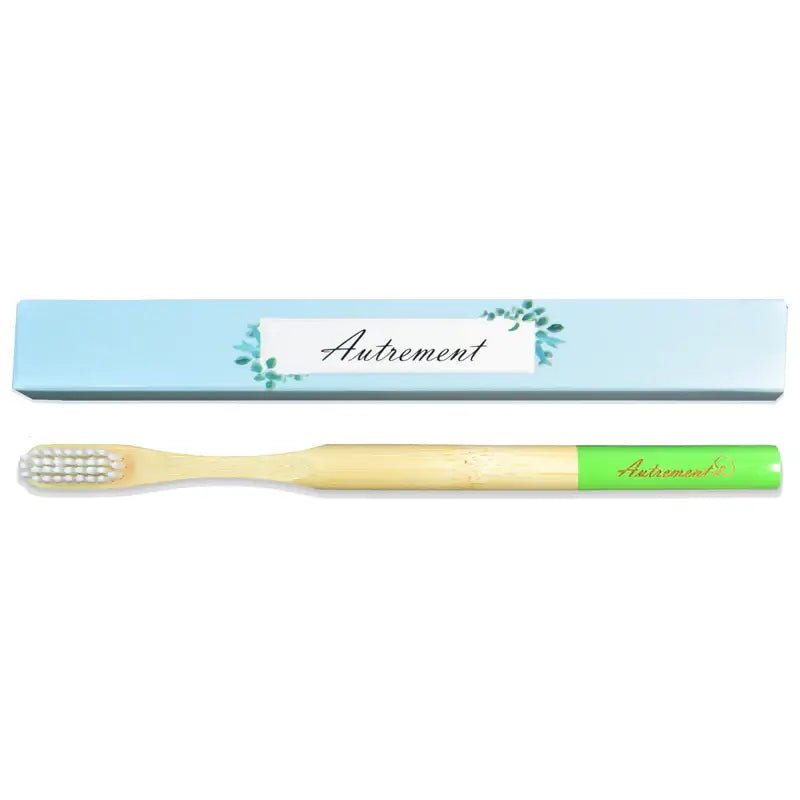 Brosse à dents en bambou 100% naturel et biodégradable - Autrement Franceproduct_type#